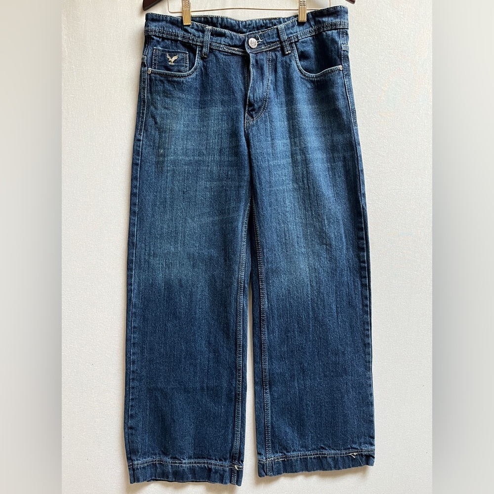 American Eagle Outfitters Straight-Leg Jeans Sz 34
